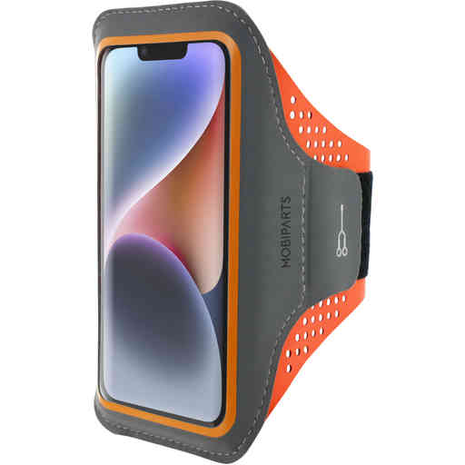 Casetastic Comfort Fit Sport Armband Apple iPhone 14 Neon Orange