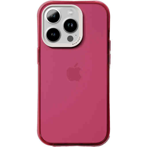 Nudient Form Case Apple iPhone 14 Pro Clear Pink