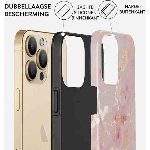 Burga Tough Case Apple iPhone 13 Pro Golden Coral