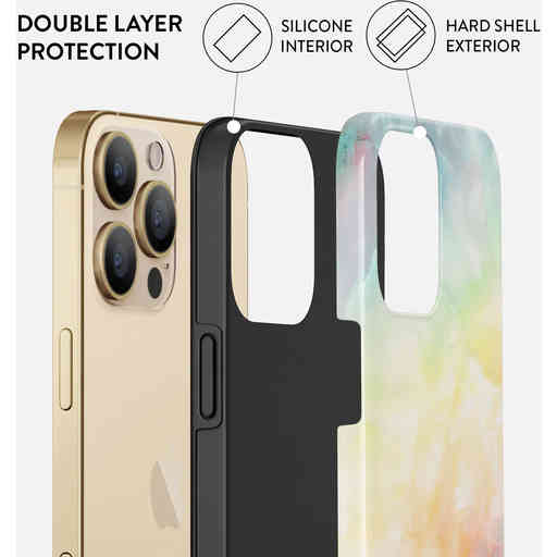 Burga Tough Case Apple iPhone 13 Pro New Flame Rainbow