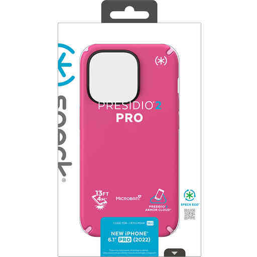 Speck Presidio2 Pro Apple iPhone 14 Pro Digital Pink -  with Microban