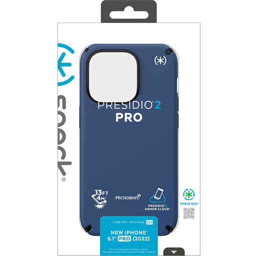 Speck Presidio2 Pro Apple iPhone 14 Pro Coastal Blue -  with Microban