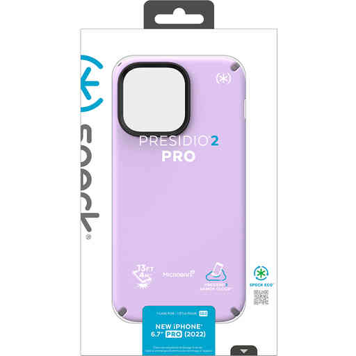 Speck Presidio2 Pro Apple iPhone 14 Pro Max Spring Purple -  with Microban