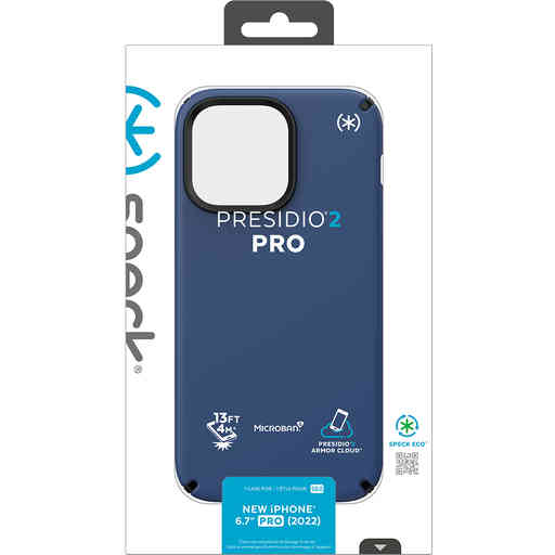 Speck Presidio2 Pro Apple iPhone 14 Pro Max Coastal Blue -  with Microban