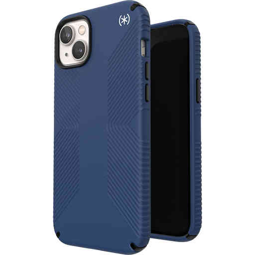 Speck Presidio2 Grip Apple iPhone 14 Plus/15 Plus Coastal Blue -  with Microban