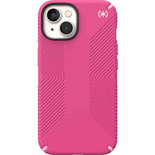Speck Presidio2 Grip + MS Apple iPhone 14 Digital Pink -  with Microban