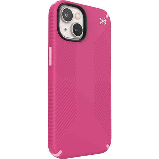 Speck Presidio2 Grip + MS Apple iPhone 14 Digital Pink -  with Microban