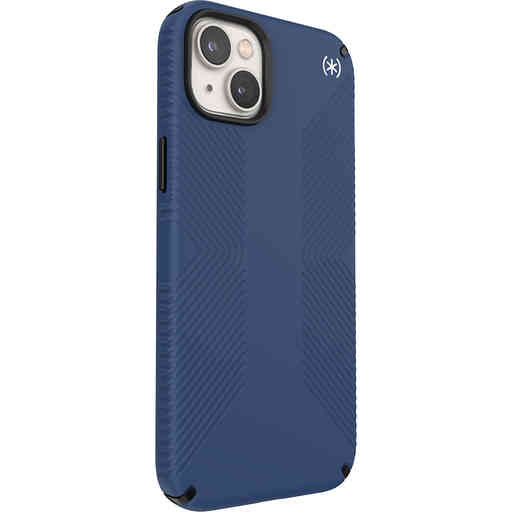 Speck Presidio2 Grip + MS Apple iPhone 14 Plus/15 Plus Coastal Blue -  with Microban