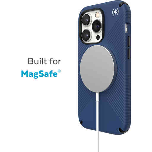 Speck Presidio2 Grip + MS Apple iPhone 14 Pro Max Coastal Blue -  with Microban