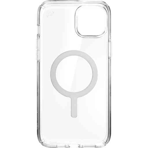 Speck Presidio Perfect Clear + MS Apple iPhone 14 Plus/15 Plus Clear - with Microban