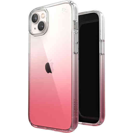 Speck Presidio Perfect Clear Ombre Apple iPhone 14 Plus/15 Plus Vintage Rose - with Microban