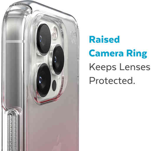 Speck Presidio Perfect Clear Ombre Apple iPhone 14 Pro Max Vintage Rose - with Microban