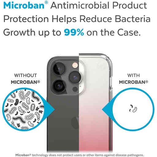 Speck Presidio Perfect Clear Ombre Apple iPhone 14 Pro Max Vintage Rose - with Microban