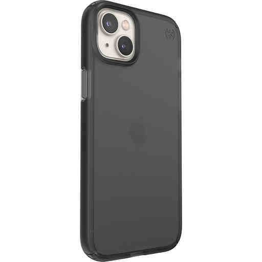 Speck Presidio Perfect Clear Mist Apple iPhone 14 Plus/15 Plus Obsidian Black - with Microban