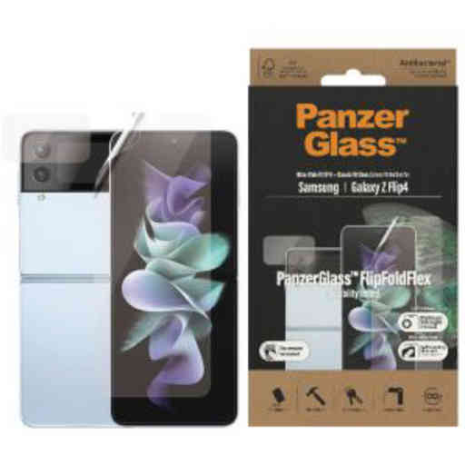 PanzerGlass Samsung Galaxy Z Flip4 5G Case Friendly AB + TPU Material