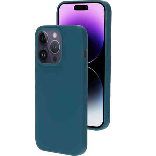 Casetastic Silicone Cover Apple iPhone 14 Pro Blueberry Blue