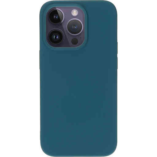 Casetastic Silicone Cover Apple iPhone 14 Pro Blueberry Blue