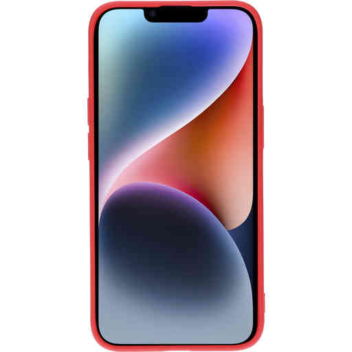Casetastic Silicone Cover Apple iPhone 14 Scarlet Red