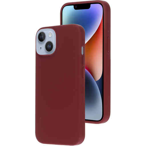 Casetastic Silicone Cover Apple iPhone 14 Plum Red