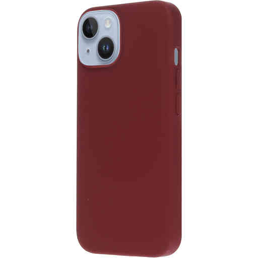 Casetastic Silicone Cover Apple iPhone 14 Plum Red