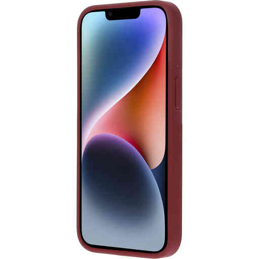 Casetastic Silicone Cover Apple iPhone 14 Plum Red