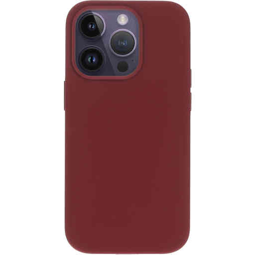 Casetastic Silicone Cover Apple iPhone 14 Pro Plum Red