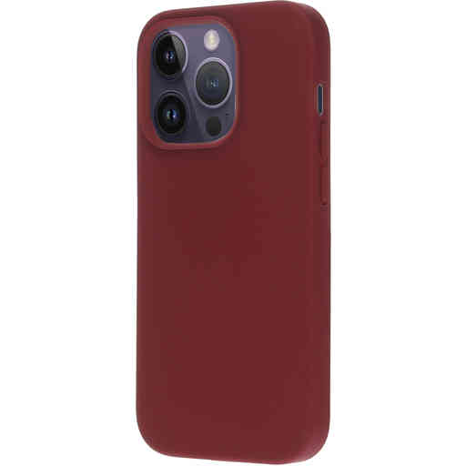 Casetastic Silicone Cover Apple iPhone 14 Pro Plum Red