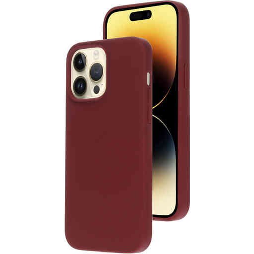 Casetastic Silicone Cover Apple iPhone 14 Pro Max Plum Red