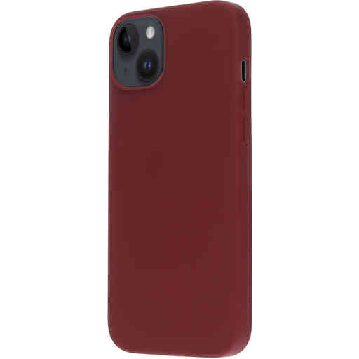 Casetastic Silicone Cover Apple iPhone 14 Plus Plum Red
