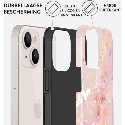Burga Tough Case Apple iPhone 14 - Golden Coral