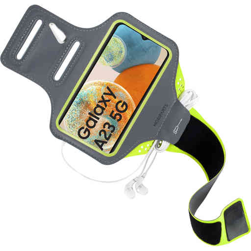 Casetastic Comfort Fit Sport Armband Samsung Galaxy A23 5G (2022) Neon Green
