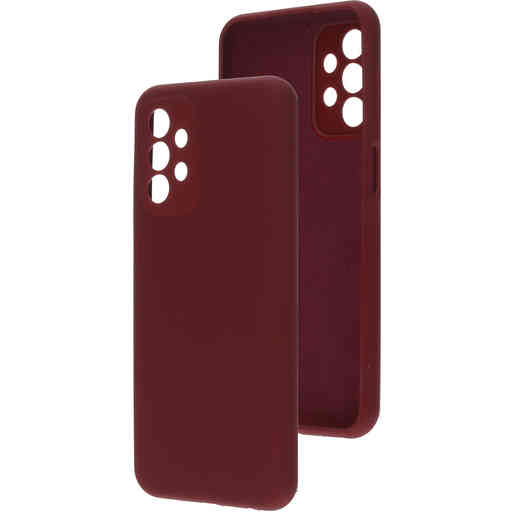 Casetastic Silicone Cover Samsung Galaxy A23 5G (2022) Plum Red