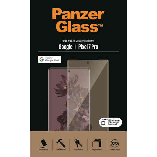 PanzerGlass Google Pixel 7 Pro UWF Black