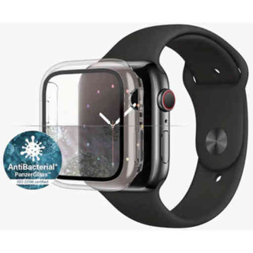 PanzerGlass Full Body Apple Watch 4/5/6/SE (44 mm) - Clear Anti-Bacterial