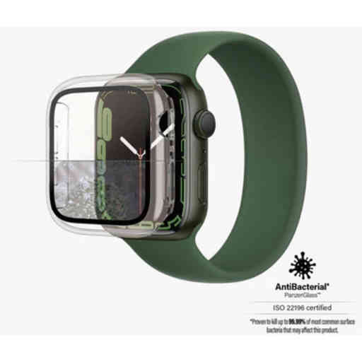 PanzerGlass Full Body Apple Watch 7 41 mm - Clear - Anti-Bacterial