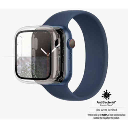 PanzerGlass Full Body Apple Watch 7 45 mm - Clear - Anti-Bacterial