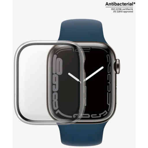 PanzerGlass Full Body Apple Watch 7 45 mm - Clear - Anti-Bacterial