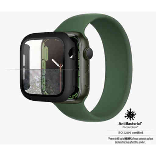 PanzerGlass Full Body Apple Watch 7 41 mm - Black - Anti-Bacterial