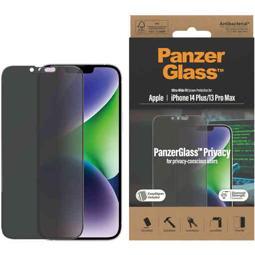 PanzerGlass Apple iPhone 14 Plus/13 Pro Max UWF Privacy Glass AB with EasyAligner