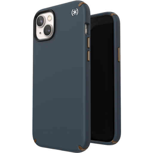 Speck Presidio2 Pro + MS Apple iPhone 14 Plus/15 Plus Charcoal Grey-  with Microban