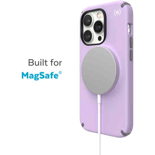 Speck Presidio2 Pro + MS Apple iPhone 14 Pro Max Spring Purple -  with Microban