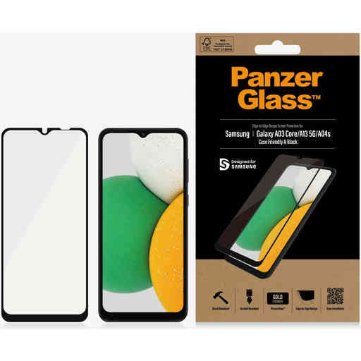 PanzerGlass Samsung Galaxy A13 5G/A04s (2022) Black CF Super+ Glass