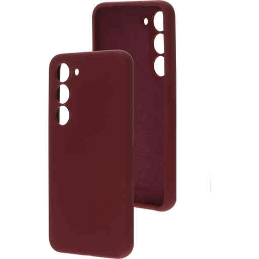 Casetastic Silicone Cover Samsung Galaxy S23 (2023) Plum Red
