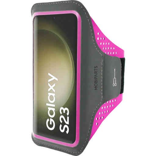 Casetastic Comfort Fit Sport Armband Samsung Galaxy S23 (2023) Neon Pink