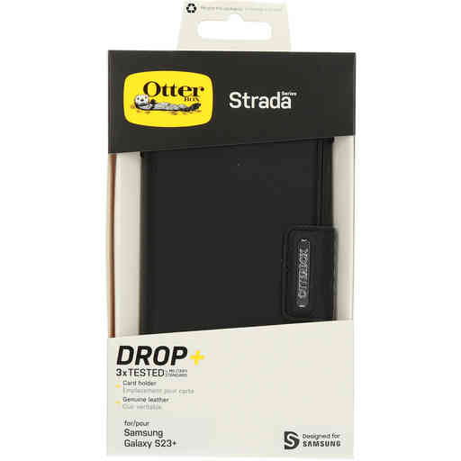 OtterBox Strada Case Samsung Galaxy S23 Plus Black