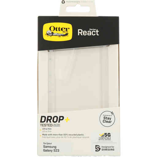 OtterBox React Case Samsung Galaxy S23 Clear