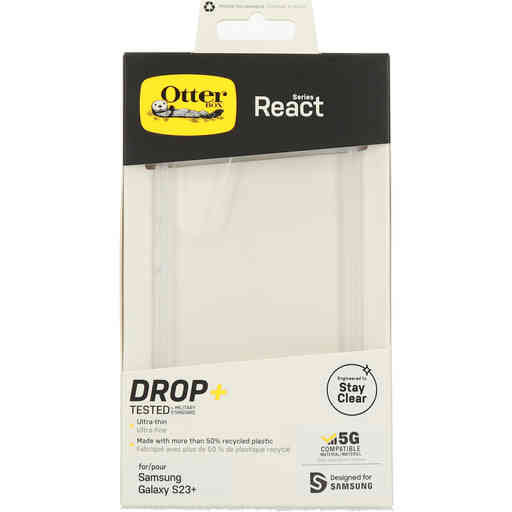 OtterBox React Case Samsung Galaxy S23 Plus Clear