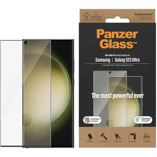 PanzerGlass Samsung Galaxy S23 Ultra UWF Super+ Glass AB with EasyAligner