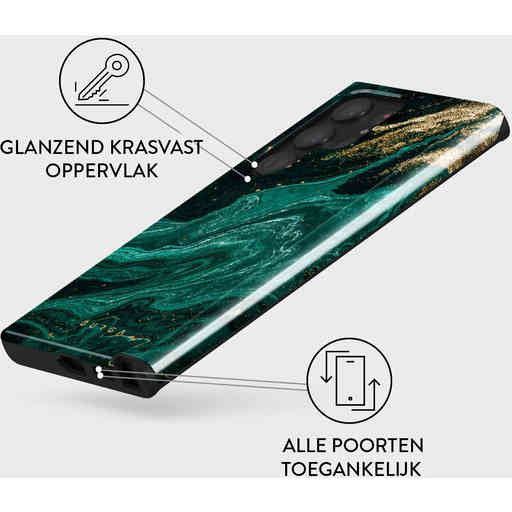 Burga Tough Case Samsung Galaxy S23 Ultra - Emerald Pool