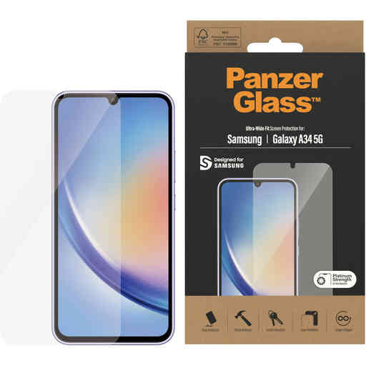 PanzerGlass Samsung Galaxy A34 5G Ultra Wide Fit